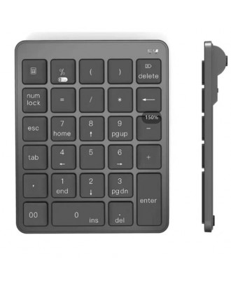 Wireless Bt Numeric Keyboard Hub Numpad Keyboard Wireless For Laptop Pc ios