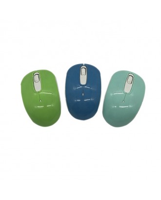 Customized mini colorful wireless mouse for gift 3D 1000dpi 2.4G Wireless Optical Mouse for laptop