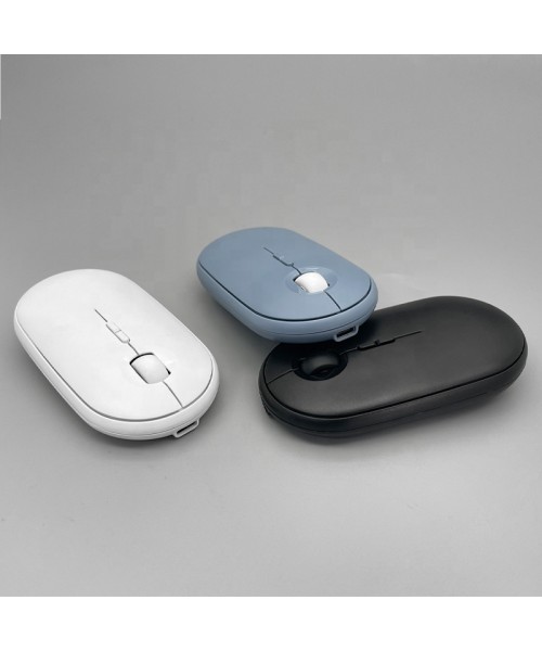Ultra Slim Private Mould rechargeable Computer Mouse 5D dual-mode 2.4G wireless & BT 5.1 PC peripheral Flat business mouse Ultra Slim Private Mould rechargeable Computer Mouse 5D dual-mode 2.4G wireless & BT 5.1 PC peripheral Flat business mouse
