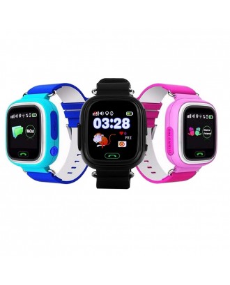 Q90 GPS Child Watch Phone Position Kids Watch WIFI SOS 1.22inch Color Screen Baby Watch