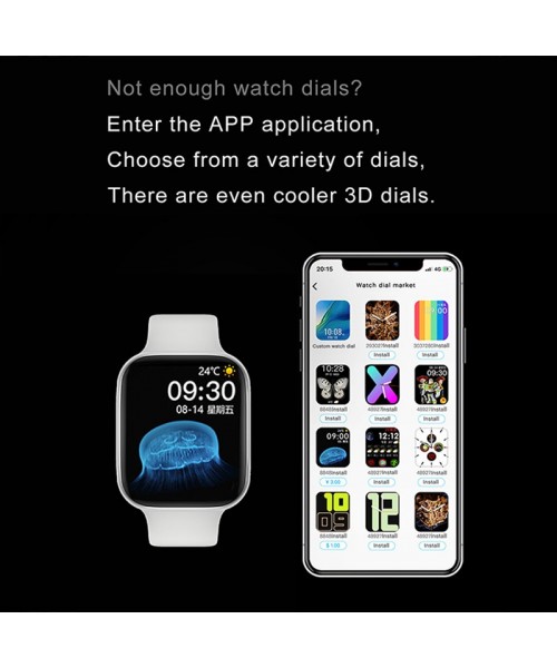 New IWO Sport Ok3 Watch 1.75 inch Screen Waterproof Heart Rate Monitor Fitness Tracker Wireless Charger OK3 Smart Watch New IWO Sport Ok3 Watch 1.75 inch Screen Waterproof Heart Rate Monitor Fitness Tracker Wireless Charger OK3 Smart Watch