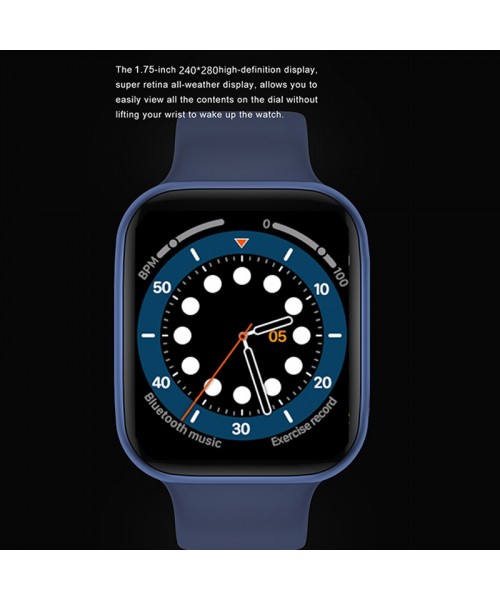 New IWO Sport Ok3 Watch 1.75 inch Screen Waterproof Heart Rate Monitor Fitness Tracker Wireless Charger OK3 Smart Watch New IWO Sport Ok3 Watch 1.75 inch Screen Waterproof Heart Rate Monitor Fitness Tracker Wireless Charger OK3 Smart Watch