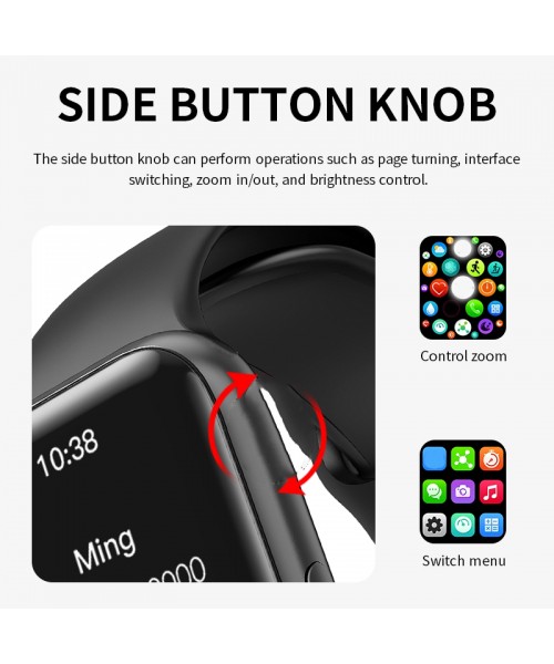 iwo 14 Smart Watch 6 Red Blue Colors 1.57 inch Full screen Waterproof BT Smart Watch x12 for Android ios iwo 14 Smart Watch 6 Red Blue Colors 1.57 inch Full screen Waterproof BT Smart Watch x12 for Android ios