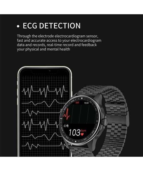 Fashion Men SK3 Watch with Heart Rate ECG Watch Sport Fitness Tracker Smart Watch For Android iOS Fashion Men SK3 Watch with Heart Rate ECG Watch Sport Fitness Tracker Smart Watch For Android iOS