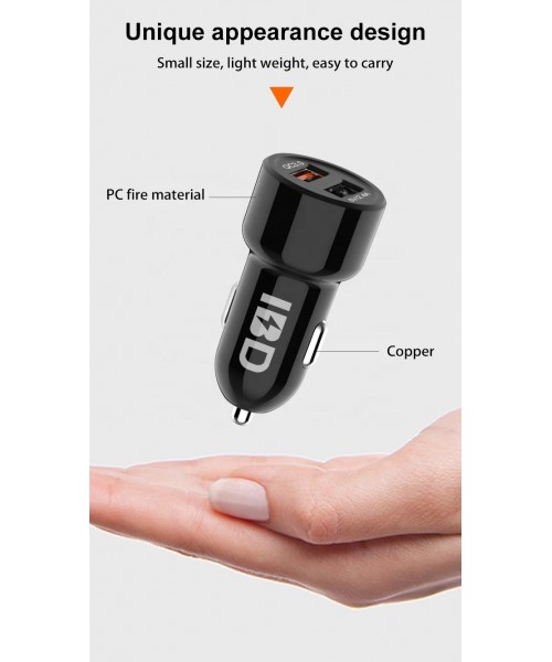 Consumer electronic car accessories mobile phone 12v quick charge 3.0 dual car charger usb 5v/2.4a fast charger for smartphone Consumer electronic car accessories mobile phone 12v quick charge 3.0 dual car charger usb 5v/2.4a fast charger for smartphone