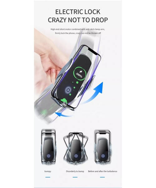 Magnetic Charging Mobile Phone Car Holder 15W Wireless Car Charger Mount Auto-sensing Phone Holder Stand Charger Magnetic Charging Mobile Phone Car Holder 15W Wireless Car Charger Mount Auto-sensing Phone Holder Stand Charger