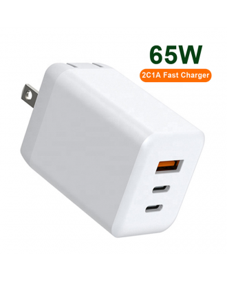 Wholesale KC ETL UKCA PSE SAA Fhome Charger AC 65W Quick Type C PD USB GaN Charger with QC 4.0 3.0 Fast Charge EU US UK AU plug Wholesale KC ETL UKCA PSE SAA Fhome Charger AC 65W Quick Type C PD USB GaN Charger with QC 4.0 3.0 Fast Charge EU US UK AU plug