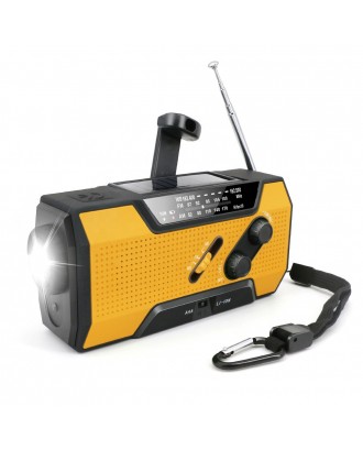 Factory OEM Portable Outdoor Emergency SOS Solar Hand Crank Radio FM AM NOAA with Flashlight Rechargeable 2000mah Power Bank Factory OEM Portable Outdoor Emergency SOS Solar Hand Crank Radio FM AM NOAA with Flashlight Rechargeable 2000mah Power Bank