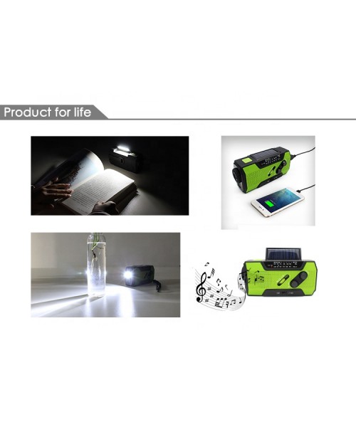 Factory OEM Portable Outdoor Emergency SOS Solar Hand Crank Radio FM AM NOAA with Flashlight Rechargeable 2000mah Power Bank Factory OEM Portable Outdoor Emergency SOS Solar Hand Crank Radio FM AM NOAA with Flashlight Rechargeable 2000mah Power Bank