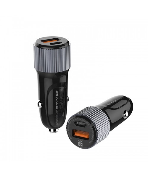 LDNO C510Q car phone charger Dual Type-C Ports 36W fast charging USB C PD Car Charger LDNO C510Q car phone charger Dual Type-C Ports 36W fast charging USB C PD Car Charger