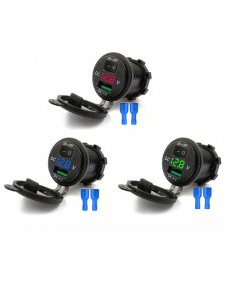 3.1A Double USB Panel Mount 12V 5V 1A 2.1A DS2013 Electric Dual Twin USB Car Charger For Mobile Phone 3.1A Double USB Panel Mount 12V 5V 1A 2.1A DS2013 Electric Dual Twin USB Car Charger For Mobile Phone