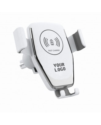 10W Qi Quick Charge Wireless Car Charger Mount Automatic Clamp Coil Induction Gravity Holder Car Wireless Charger