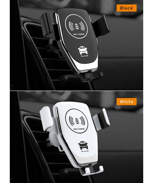 10W Qi Quick Charge Wireless Car Charger Mount Automatic Clamp Coil Induction Gravity Holder Car Wireless Charger 10W Qi Quick Charge Wireless Car Charger Mount Automatic Clamp Coil Induction Gravity Holder Car Wireless Charger