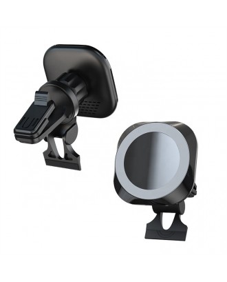 Air Vent Wireless Car Charger Mag-safe 15W Qi Wireless Charging for iPhone Car Mount Magnetic Holder Wireless Charger Air Vent Wireless Car Charger Mag-safe 15W Qi Wireless Charging for iPhone Car Mount Magnetic Holder Wireless Charger