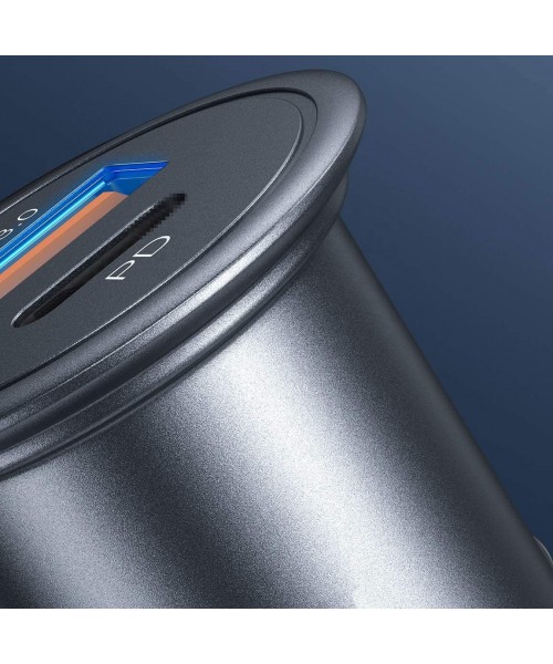 OEM custom dual 2 port metal car charger fast charging 30w mini pd car charger for phone usb c car charger adapter 3.0 quick OEM custom dual 2 port metal car charger fast charging 30w mini pd car charger for phone usb c car charger adapter 3.0 quick